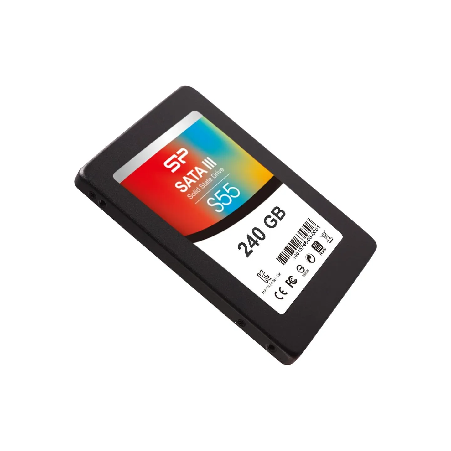 Silicon Power | Slim S55 | 240 GB | Solid-state drive interface SATA | Read speed 550 MB/s | Write speed 450 MB/s