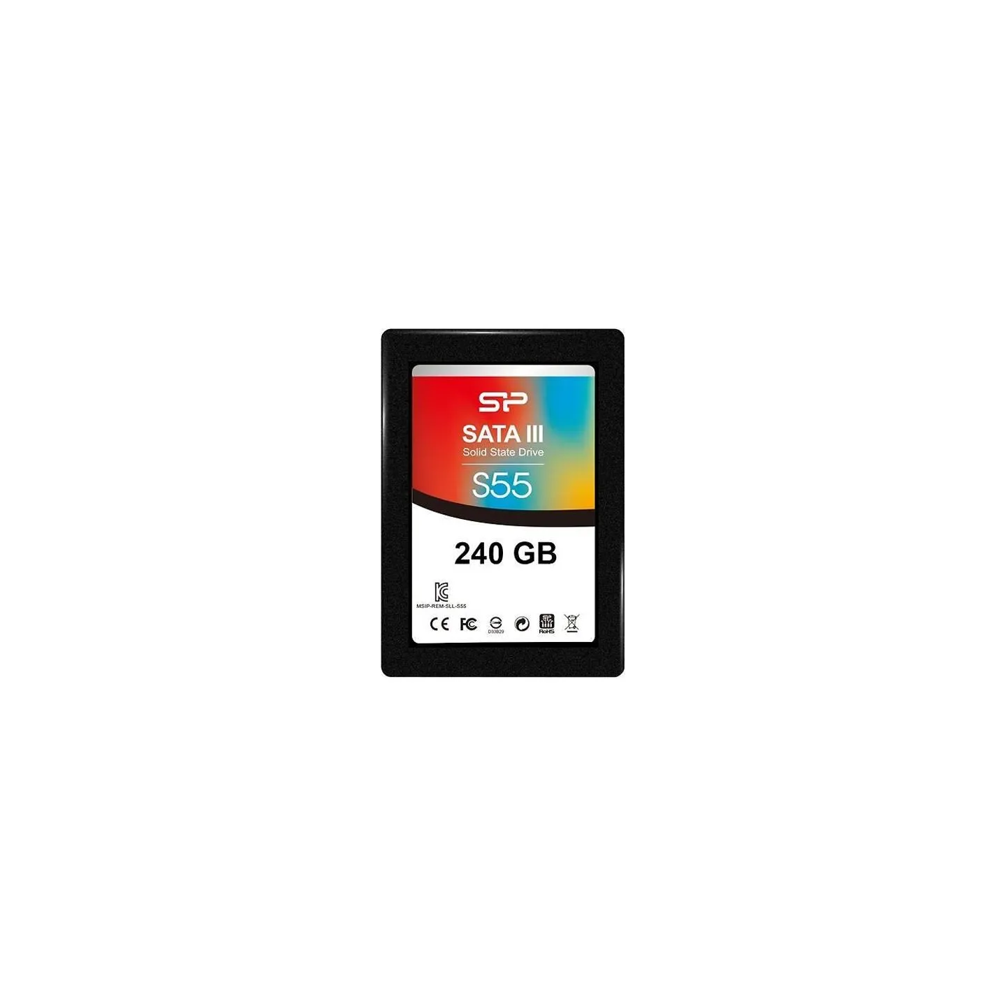 Silicon Power | Slim S55 | 240 GB | Solid-state drive interface SATA | Read speed 550 MB/s | Write speed 450 MB/s