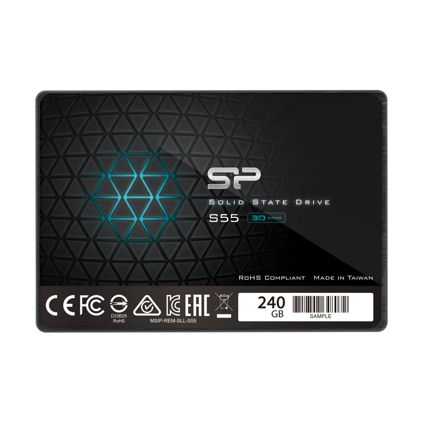 Silicon Power | Slim S55 | 240 GB | Solid-state drive interface SATA | Read speed 550 MB/s | Write speed 450 MB/s