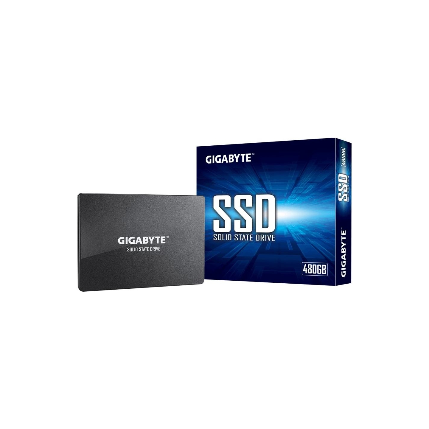 Gigabyte | GP-GSTFS31480GNTD | 480 GB | Solid-state drive interface SATA | Read speed 550 MB/s | Write speed 480 MB/s