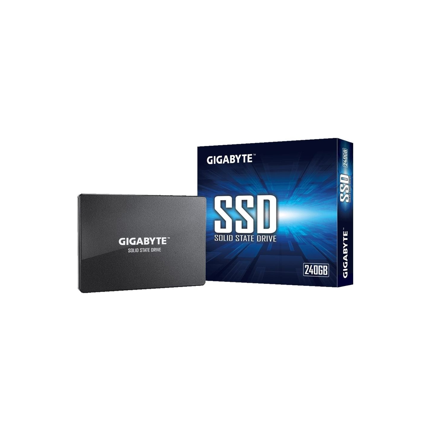 Gigabyte | GP-GSTFS31240GNTD | 240 GB | SSD form factor 2.5-inch | Solid-state drive interface SATA | Read speed 500 MB/s | Writ