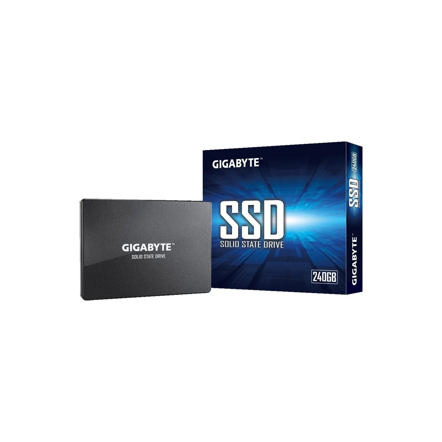 Gigabyte | GP-GSTFS31240GNTD | 240 GB | SSD form factor 2.5-inch | Solid-state drive interface SATA | Read speed 500 MB/s | Writ