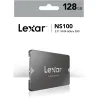 Lexar | NS100 | 128 GB | SSD form factor 2.5" | Solid-state drive interface SATA III | Read speed 520 MB/s | Write speed 510 MB/