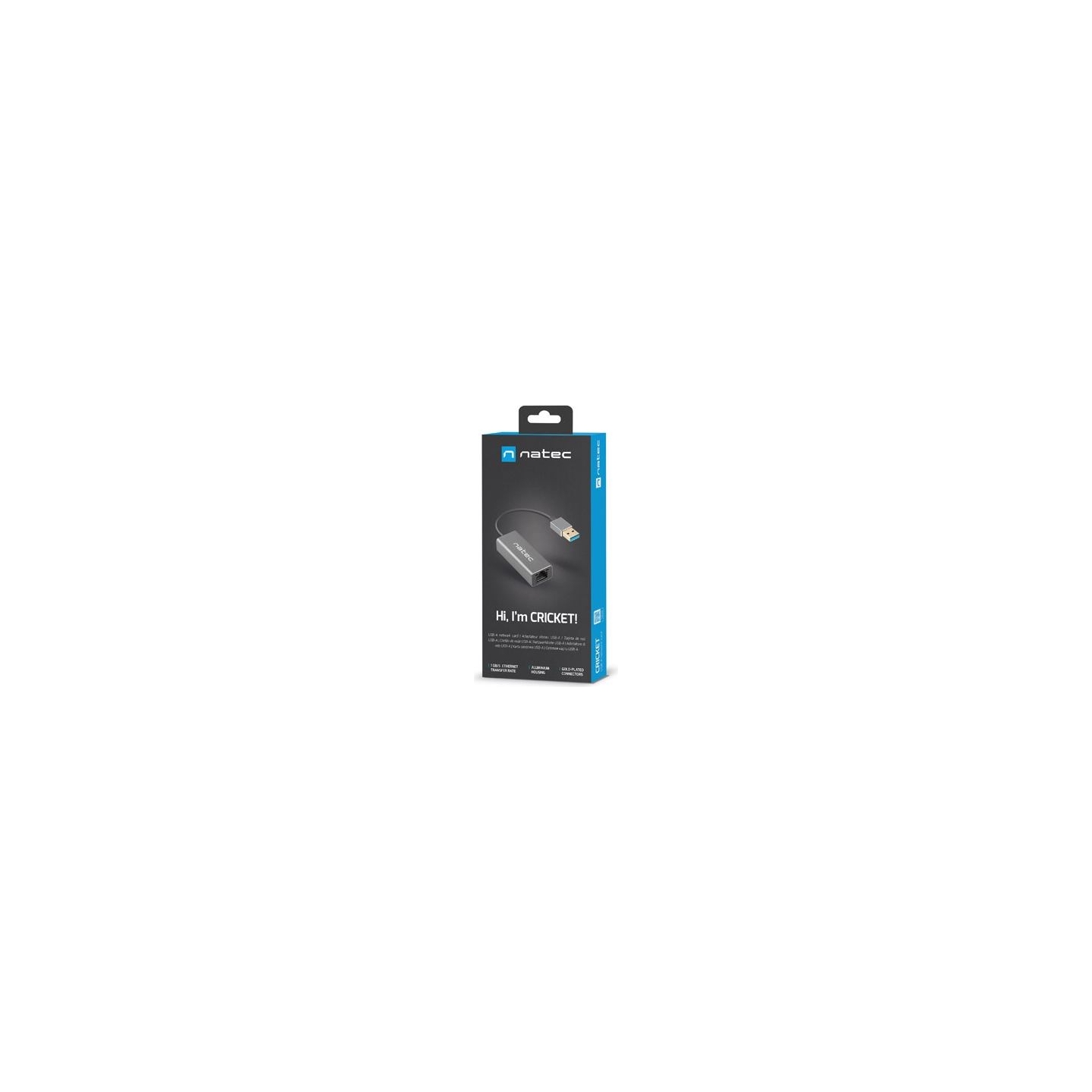 Natec LAN Adapter USB 3.0 > 1x RJ45 1GB