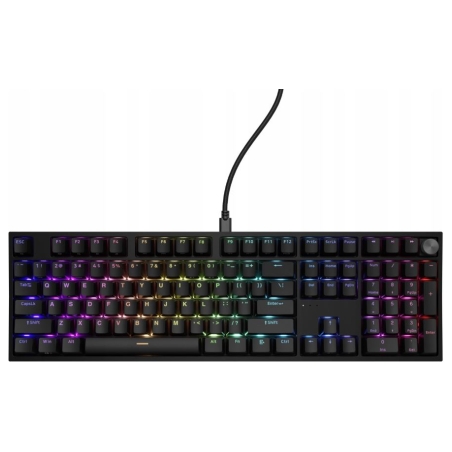 Genesis | THOR 404 | Wired | US | Black | USB Type-A | Gateron Yellow Pro
