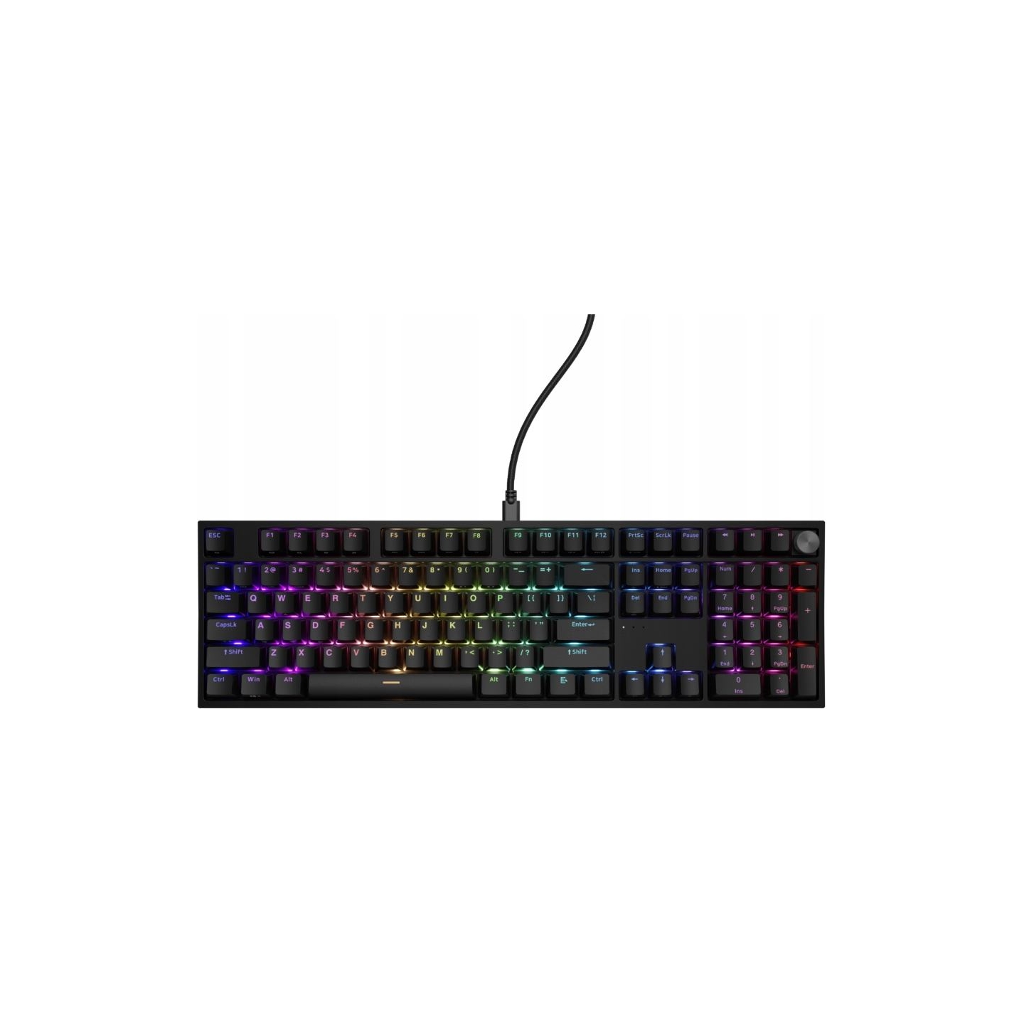 Genesis | THOR 404 | Wired | US | Black | USB Type-A | Gateron Yellow Pro