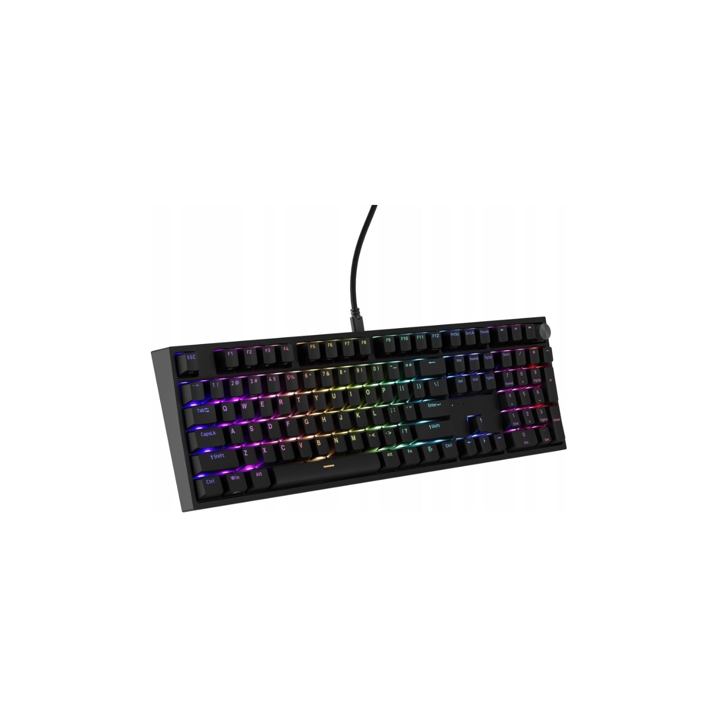 Genesis | THOR 404 | Wired | US | Black | USB Type-A | Gateron Yellow Pro