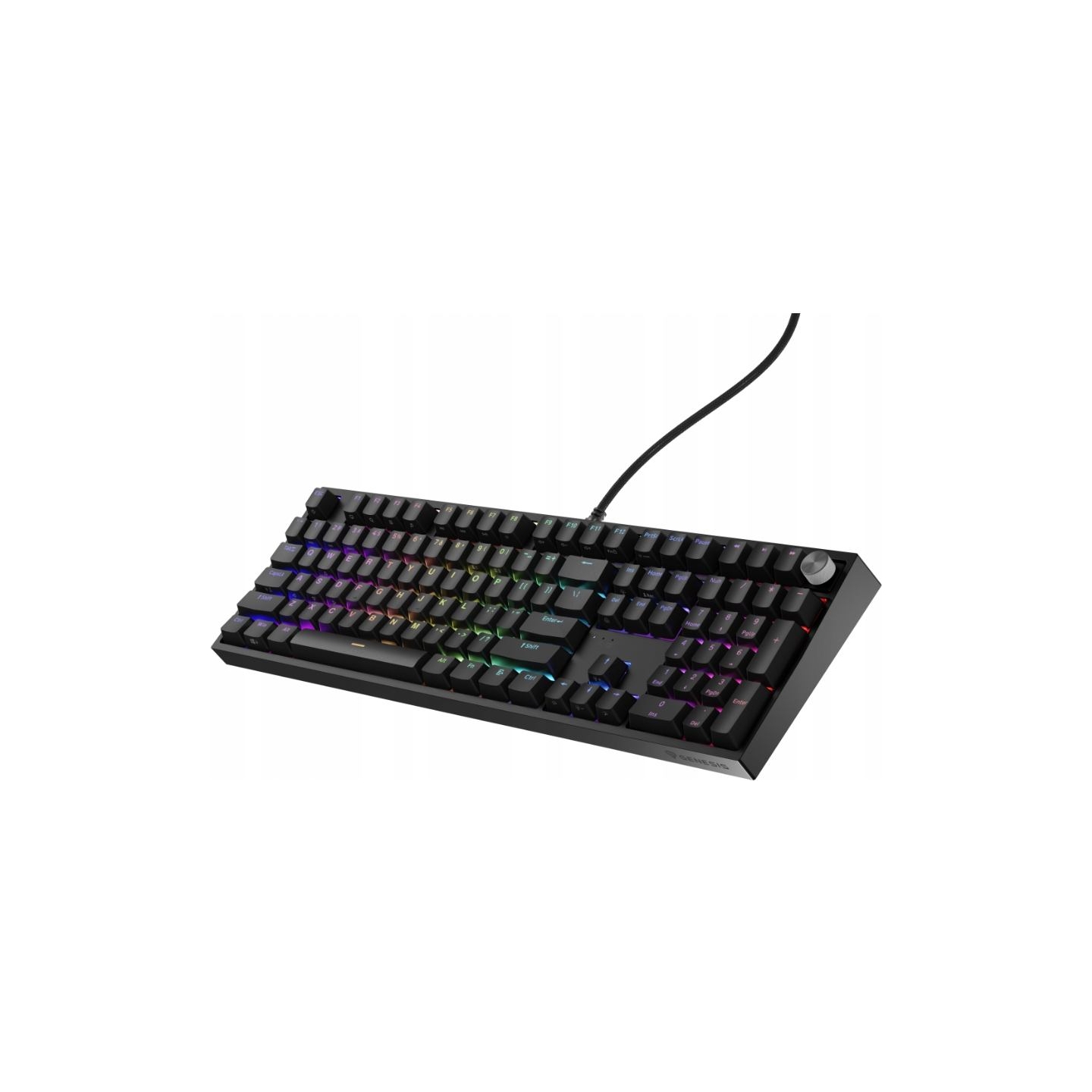 Genesis | THOR 404 | Wired | US | Black | USB Type-A | Gateron Yellow Pro
