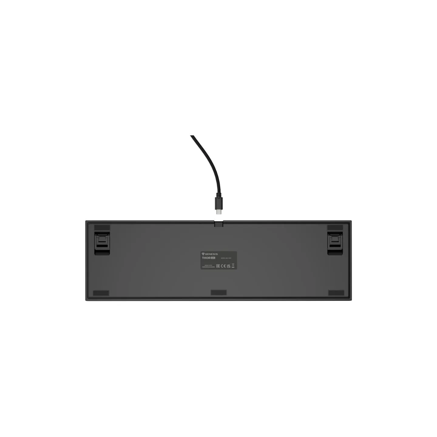 Genesis | THOR 404 | Wired | US | Black | USB Type-A | Gateron Yellow Pro