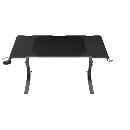 Genesis | Modular Gaming Desk | Holm 140 RGB | Anthracite Black