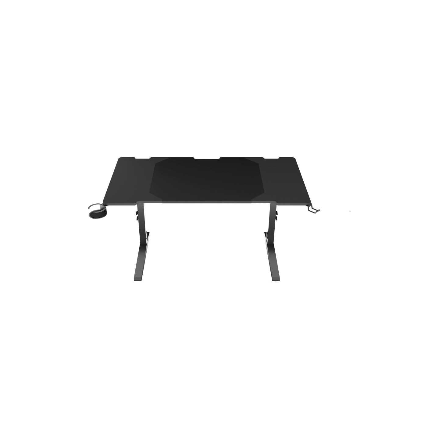 Genesis | Modular Gaming Desk | Holm 140 RGB | Anthracite Black