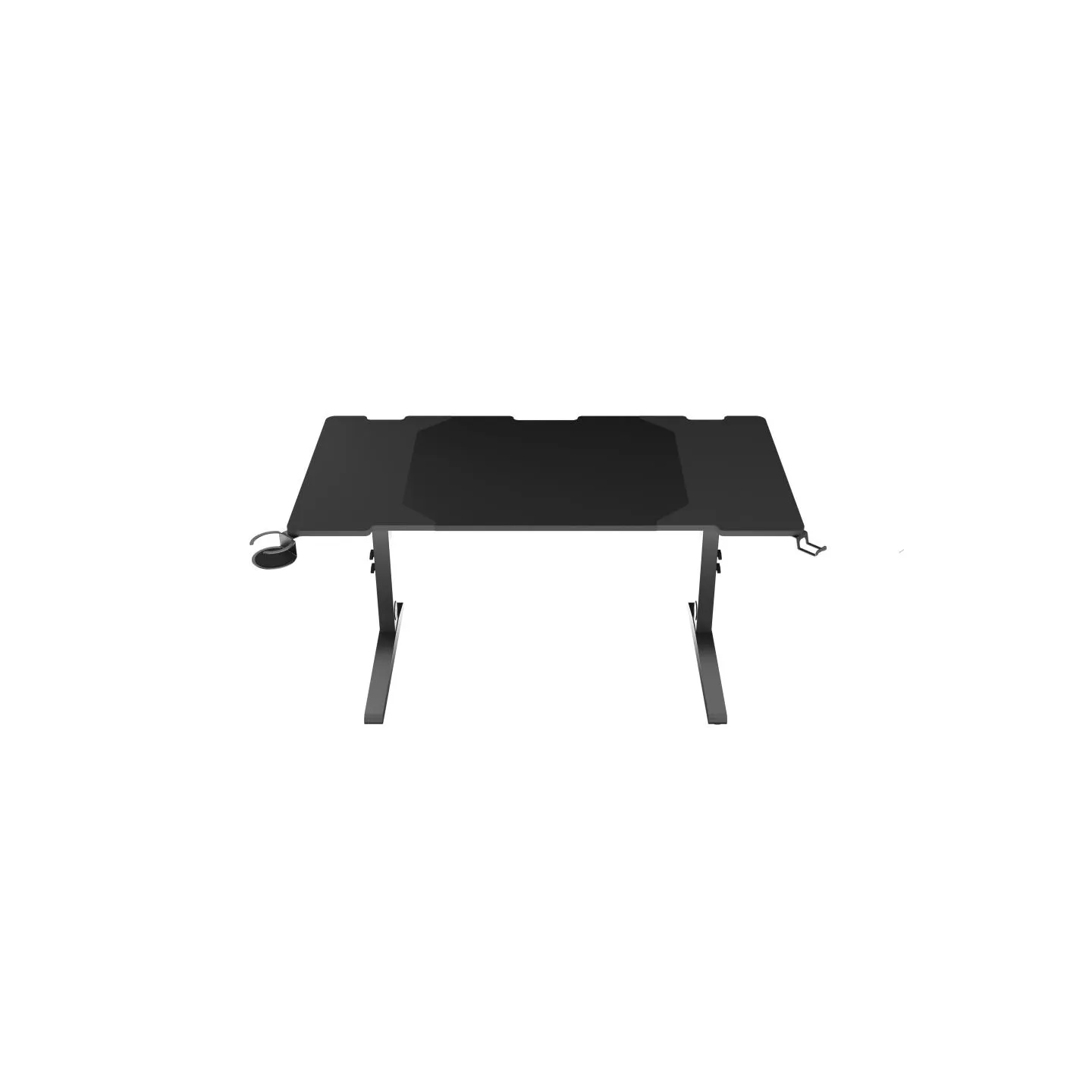 Genesis | Modular Gaming Desk | Holm 140 RGB | Anthracite Black
