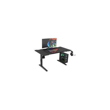 Genesis | Modular Gaming Desk | Holm 140 RGB | Anthracite Black