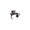 Genesis | Modular Gaming Desk | Holm 140 RGB | Anthracite Black