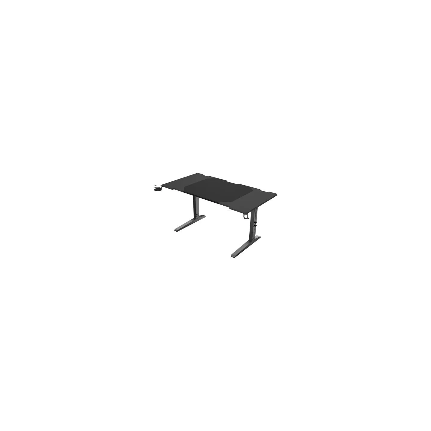 Genesis | Modular Gaming Desk | Holm 140 RGB | Anthracite Black