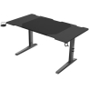 Genesis | Modular Gaming Desk | Holm 140 RGB | Anthracite Black