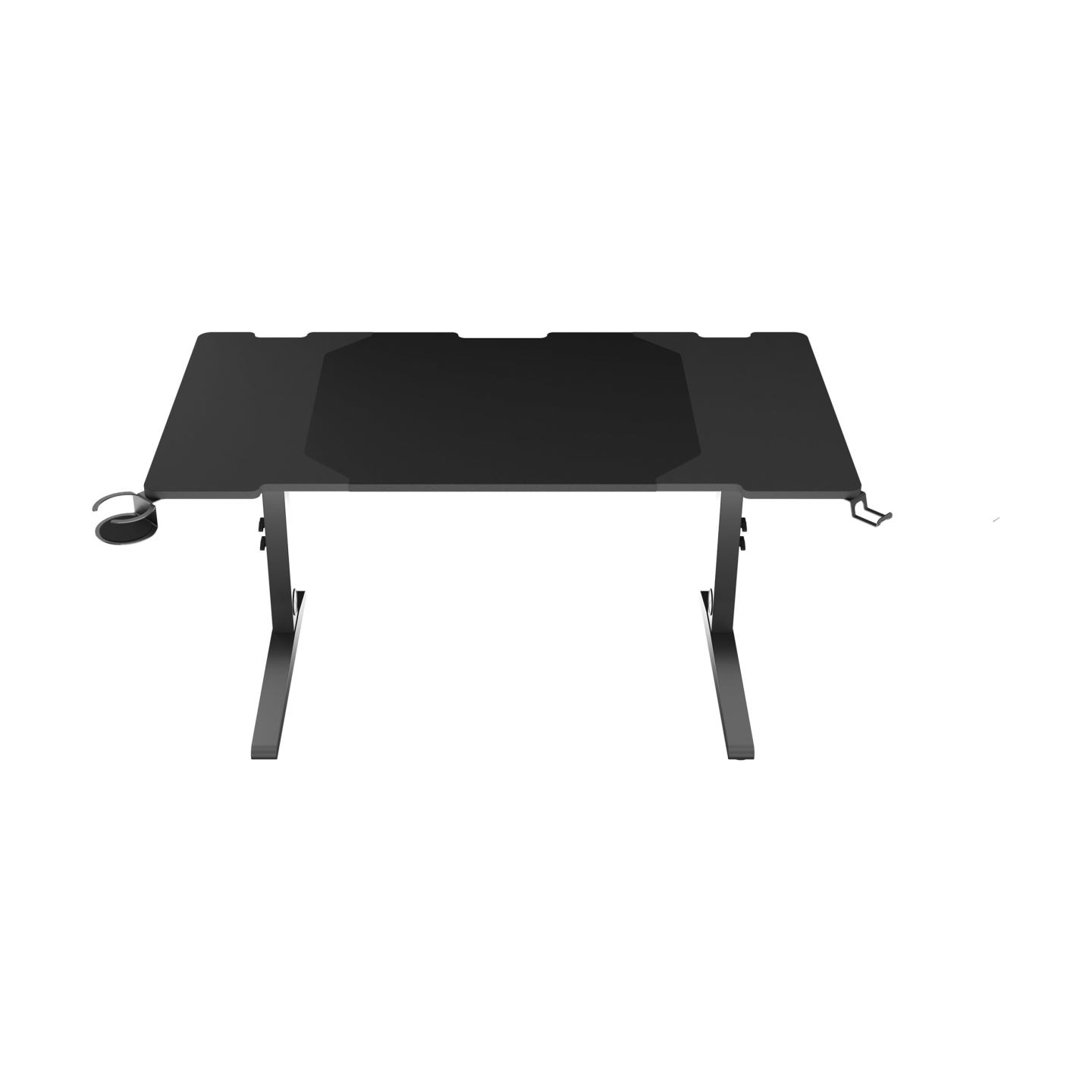 Genesis | Modular Gaming Desk | Holm 140 RGB | Anthracite Black