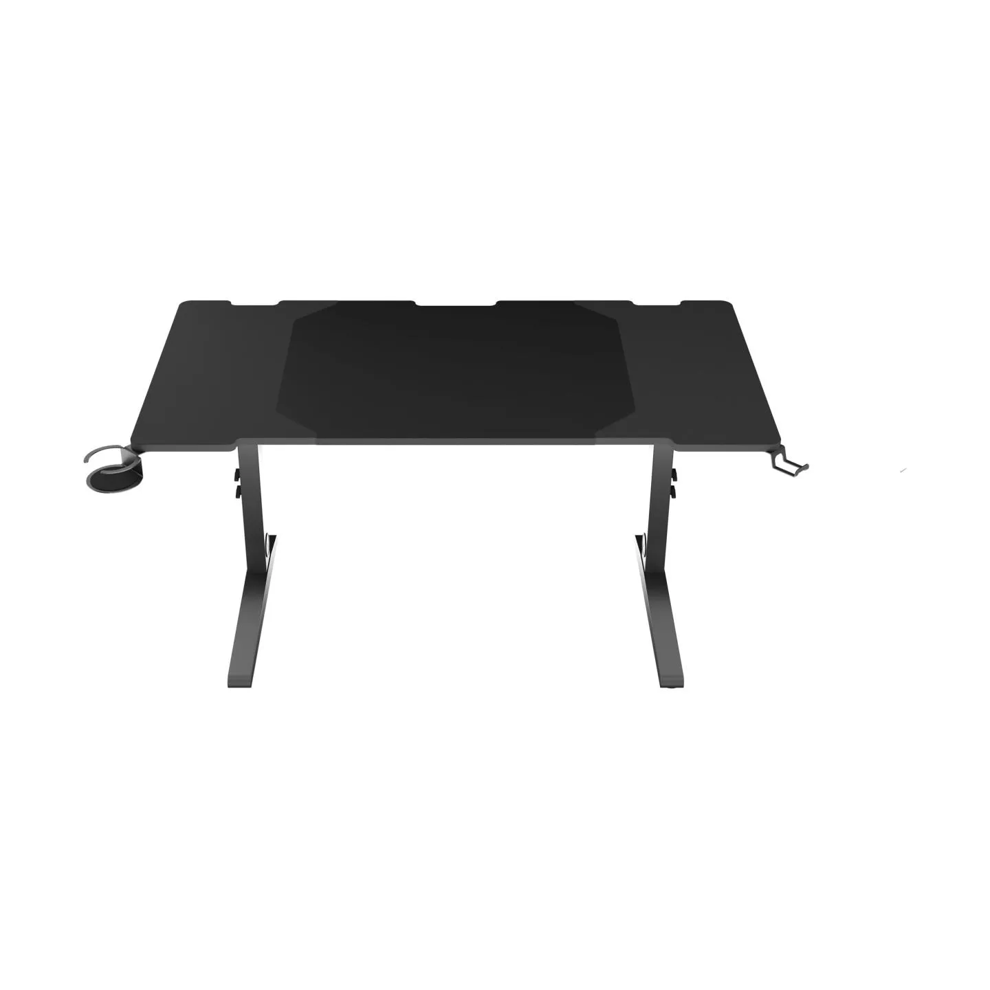 Genesis | Modular Gaming Desk | Holm 140 RGB | Anthracite Black