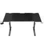Genesis | Modular Gaming Desk | Holm 140 RGB | Anthracite Black