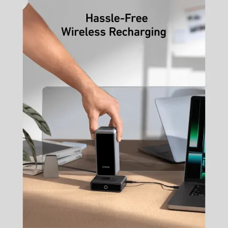 Anker Prime Charging Base for Power Bank, 100W | A1902311 | Black
