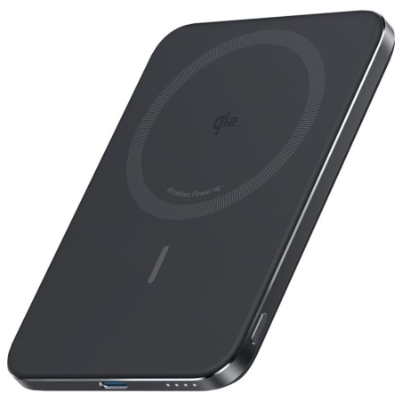 Anker Nano Power Bank (5K, Slim) | 5000 mAh | 24 pin USB-C | Black