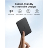 Anker Nano Power Bank (5K, Slim) | 5000 mAh | 24 pin USB-C | Black