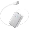 Anker Nano Power Bank 45W with Built-In Retractable USB-C Cable | A1638H21 | 10000 mAh | White