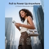 Anker Nano Power Bank 45W with Built-In Retractable USB-C Cable | A1638H21 | 10000 mAh | White