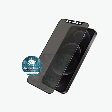Panzerglass | Apple | For iPhone 12/12 Pro | Glass | Black | Case Friendly | Privacy glass