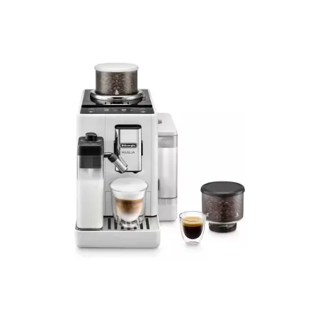Delonghi | Coffee maker | Rivelia EXAM440.55.W | Pump pressure 19 bar | Built-in milk frother | Fully Automatic | 1450 W | Arcti