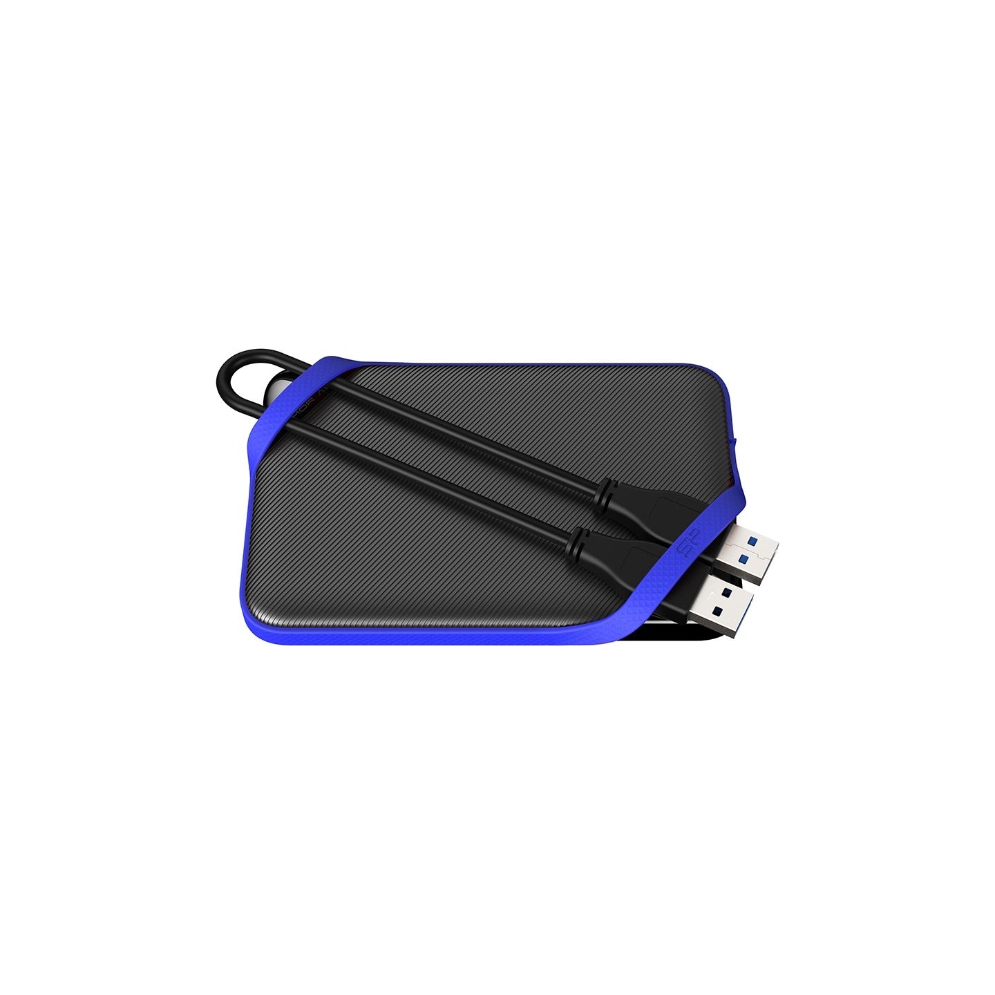 Silicon Power Portable Hard Drive | ARMOR A62 GAME | 1000 GB | USB 3.2 Gen1 | Black/Blue