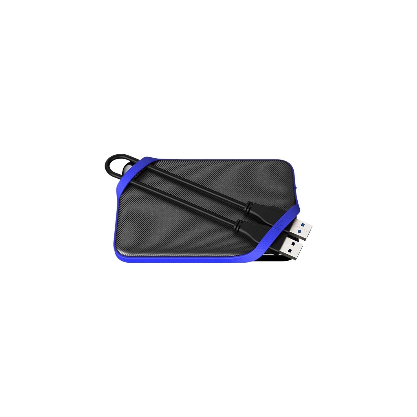 Silicon Power Portable Hard Drive | ARMOR A62 GAME | 1000 GB | USB 3.2 Gen1 | Black/Blue