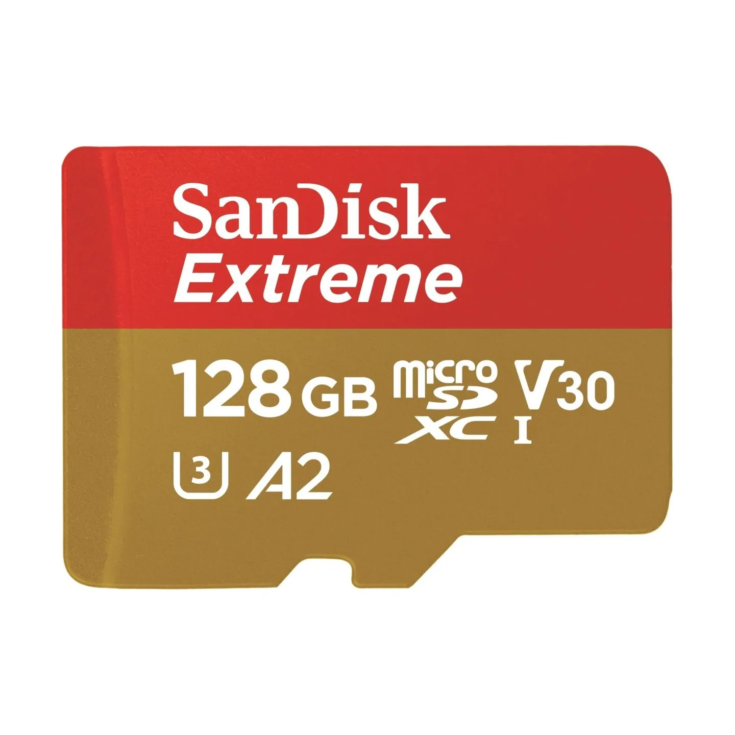 Sandisk Extreme microSDXC 128GB for Action Cams and Drones + SD Adapter + 1 year RescuePRO Deluxe up to 190MB/s & 90MB/s Read/Wr