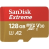Sandisk Extreme microSDXC 128GB for Action Cams and Drones + SD Adapter + 1 year RescuePRO Deluxe up to 190MB/s & 90MB/s Read/Wr