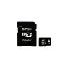 Silicon Power | 8 GB | MicroSDHC | Flash memory class 10 | SD adapter