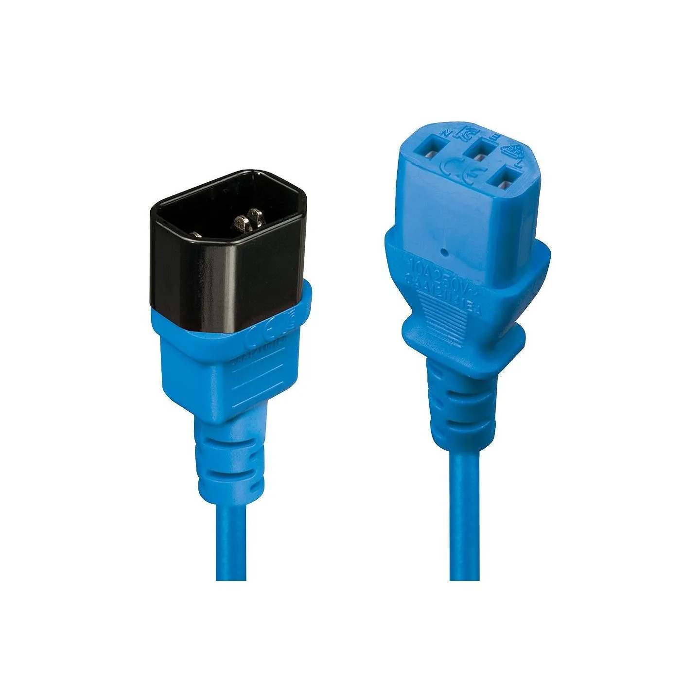 Lindy CABLE POWER IEC EXTENSION 1M/BLUE 30471 LINDY