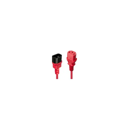 Lindy CABLE POWER IEC EXTENSION 2M/RED 30478 LINDY