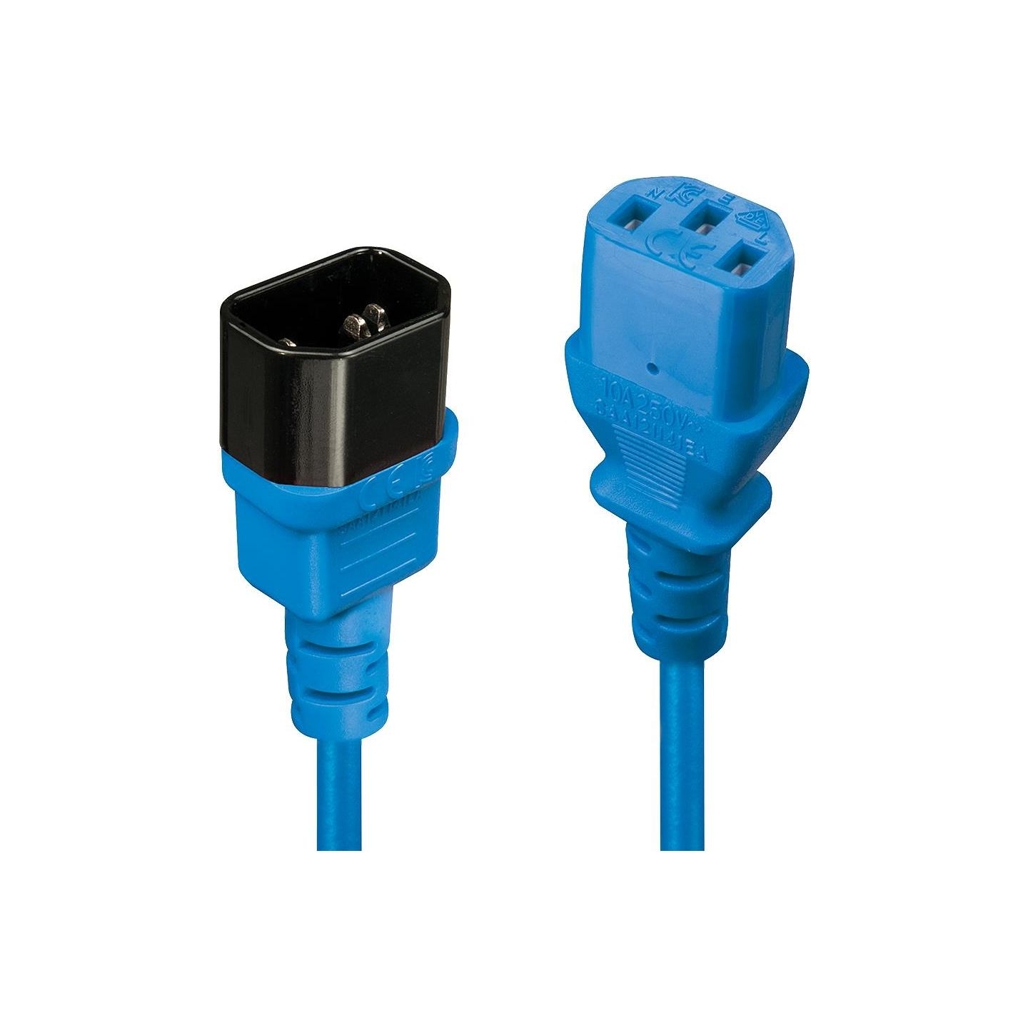 Lindy CABLE POWER IEC EXTENSION 2M/BLUE 30472 LINDY