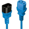 Lindy CABLE POWER IEC EXTENSION 2M/BLUE 30472 LINDY