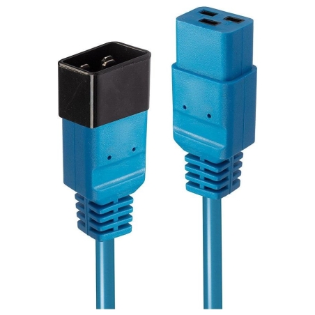 Lindy CABLE POWER IEC EXTENSION 3M/BLUE 30122 LINDY