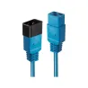 Lindy CABLE POWER IEC EXTENSION 3M/BLUE 30122 LINDY