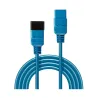 Lindy CABLE POWER IEC EXTENSION 3M/BLUE 30122 LINDY