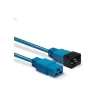 Lindy CABLE POWER IEC EXTENSION 3M/BLUE 30122 LINDY