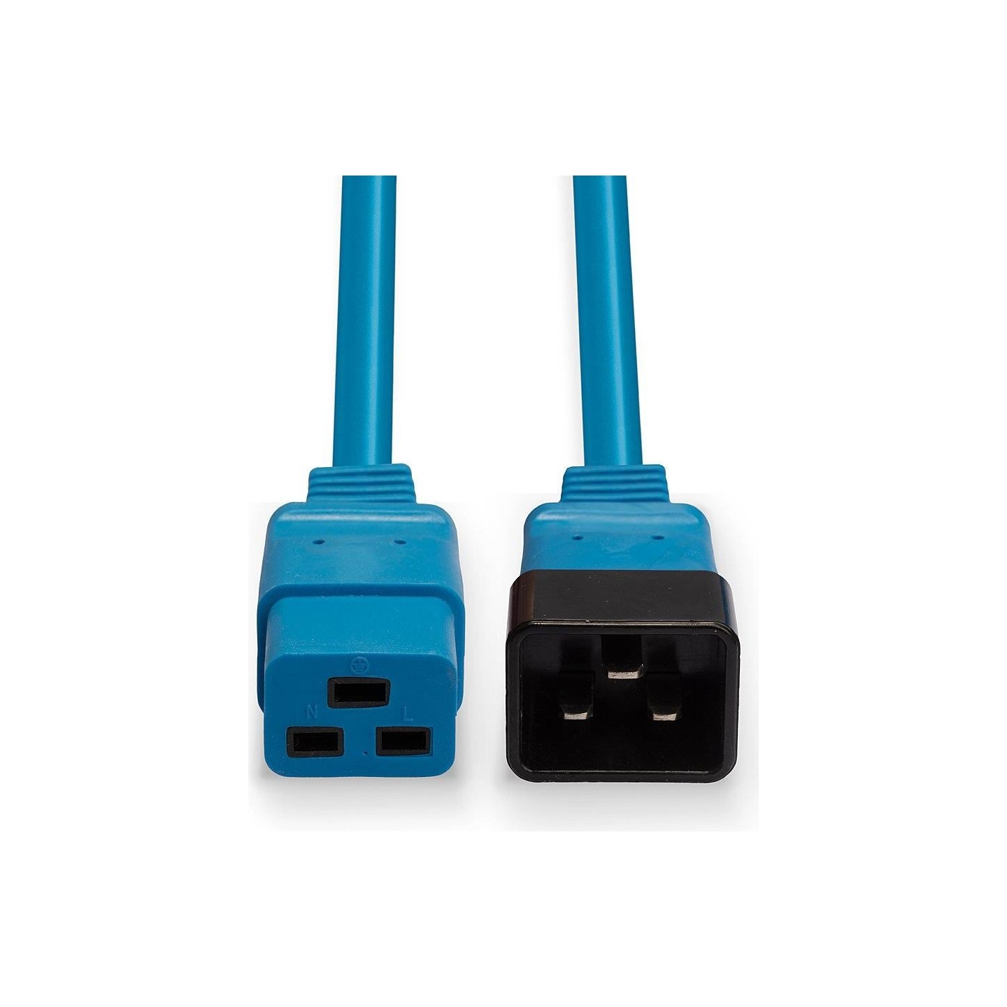 Lindy CABLE POWER IEC EXTENSION 3M/BLUE 30122 LINDY