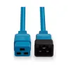 Lindy CABLE POWER IEC EXTENSION 3M/BLUE 30122 LINDY