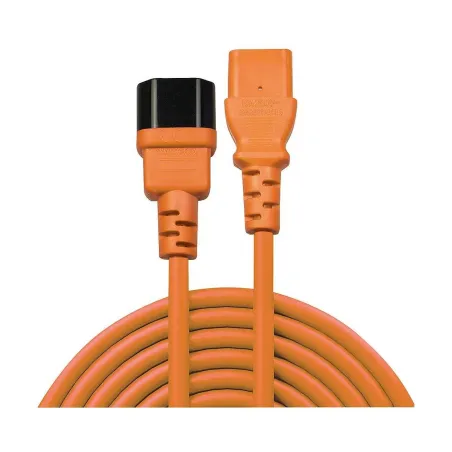 Lindy CABLE POWER IEC EXTENSION 0.5M/ORANGE 30473 LINDY