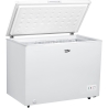 Beko Freezer box CF316EWN, Energy class E, 308L, Width 112 cm, Height 84.5 cm, White / CF316EWN