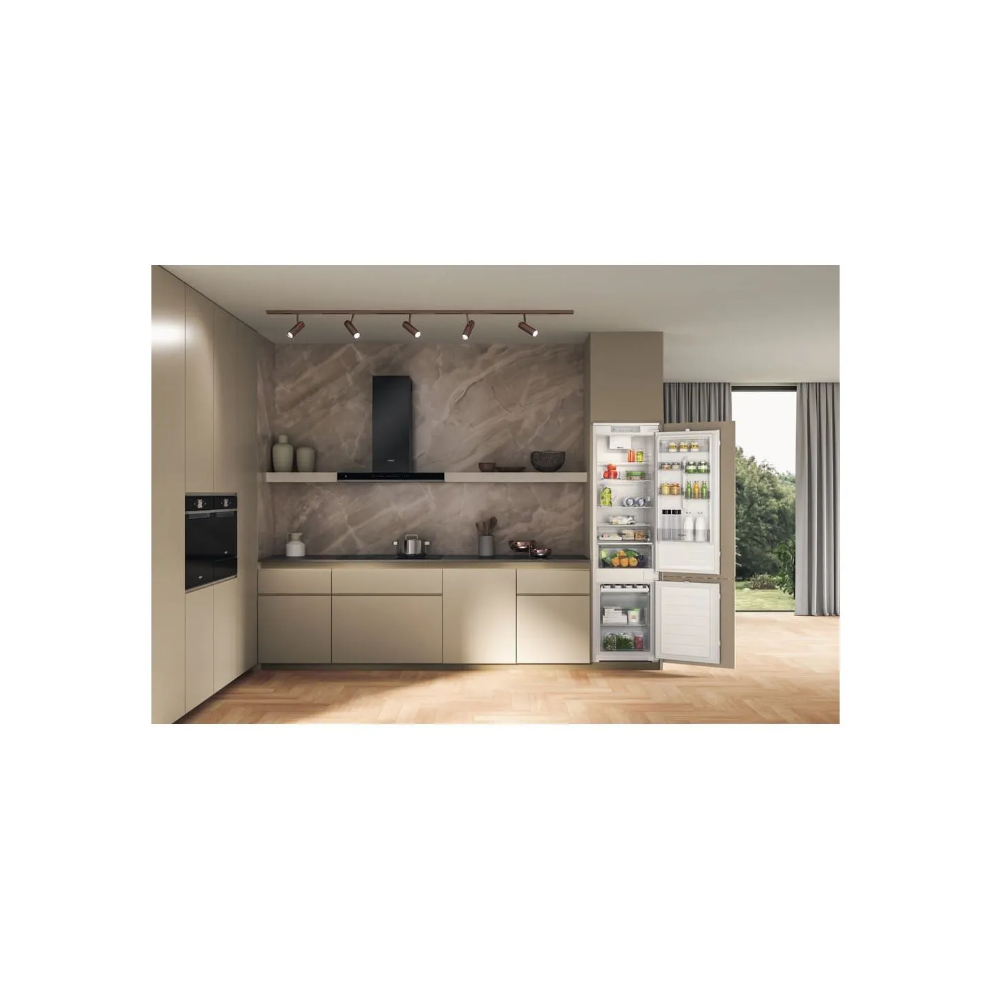Whirlpool Built-In Refrigerator WHC20D023B1 SF, Height 193,5 cm, Energy class E, Stop frost / WHC20D023B1SF