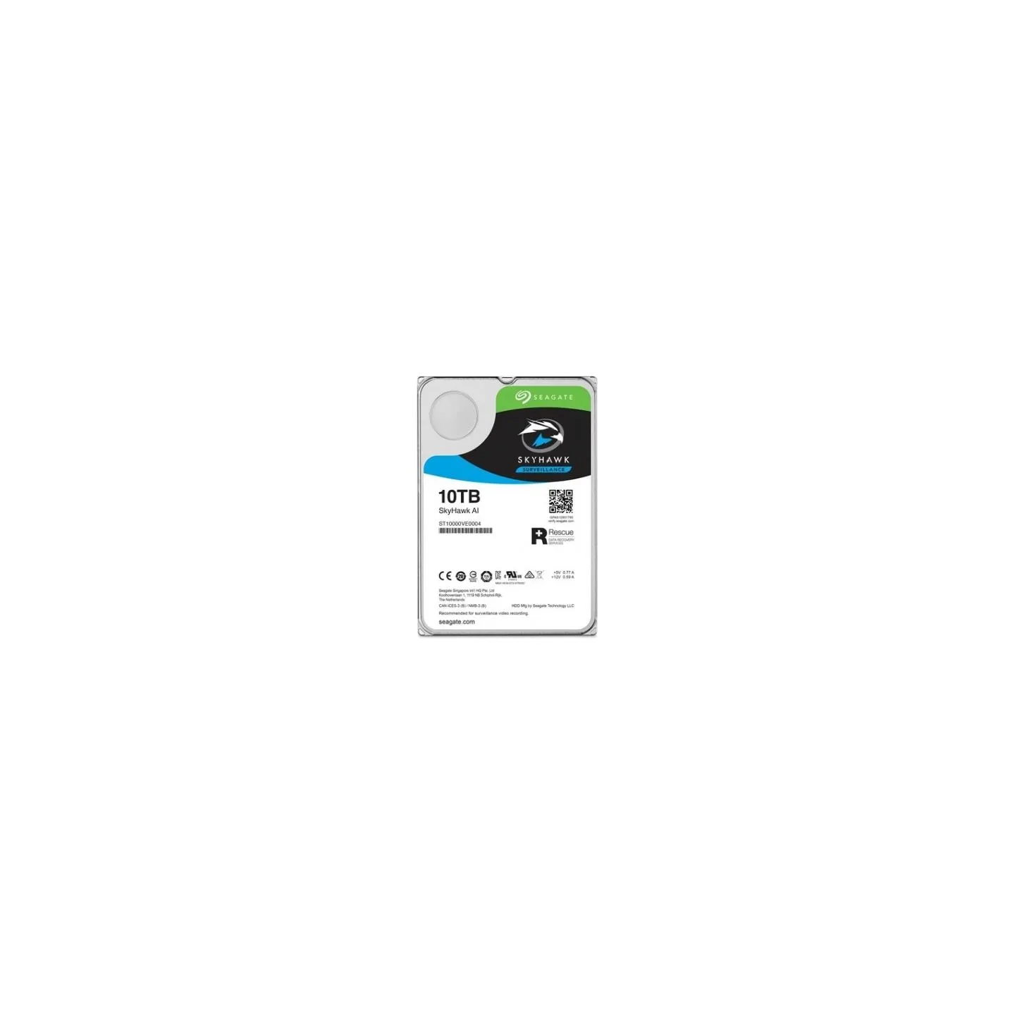 Seagate Drive SkyHawkAI 10TB 3,5 256MB ST10000VE001