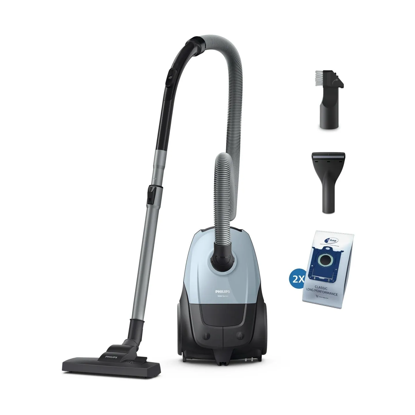 Philips Vacuum Cleaner|PHILIPS|Input power 800 W|Dust capacity 3 L|Cylinder vacuum|Cleaning type Dry|Dust container Dust bag|Col